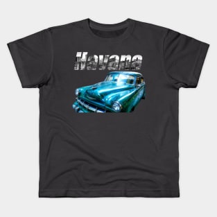 Havana Green Car Kids T-Shirt